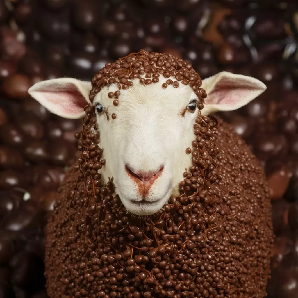 What do you call a sheep covered in chocolate? A candy baa!