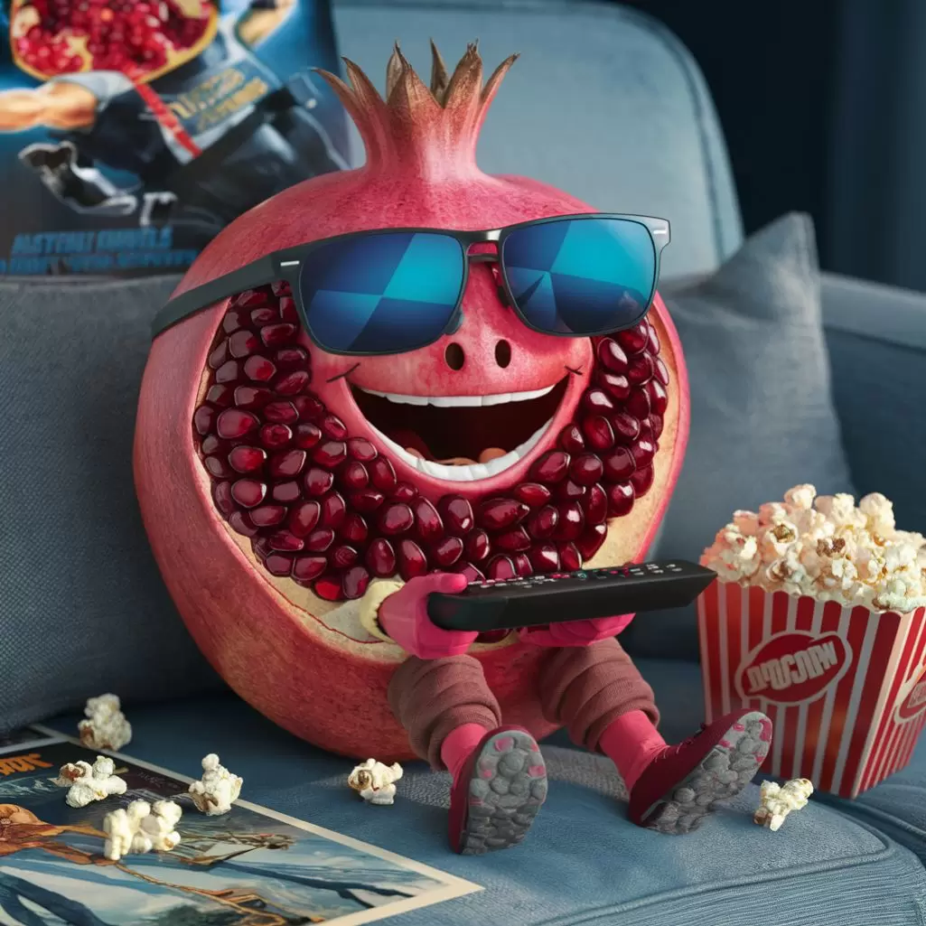 What's a pomegranate's favorite type of movie? Action films.