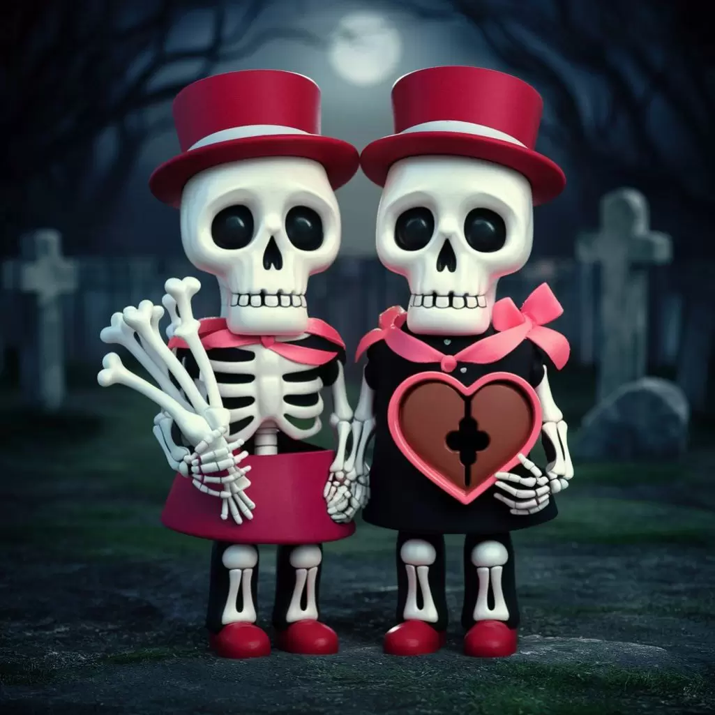 Why don't skeletons celebrate Valentine's Day? They have no heart to give.