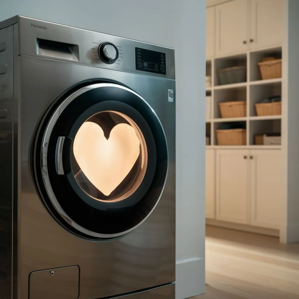 How does laundry express love? Through gentle cycles!
