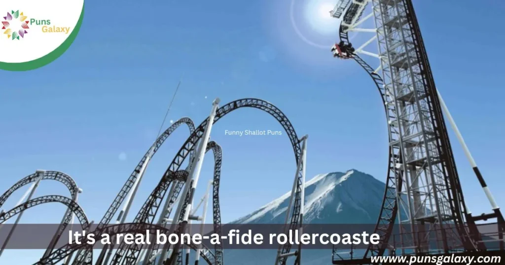 It's a real bone-a-fide rollercoaster