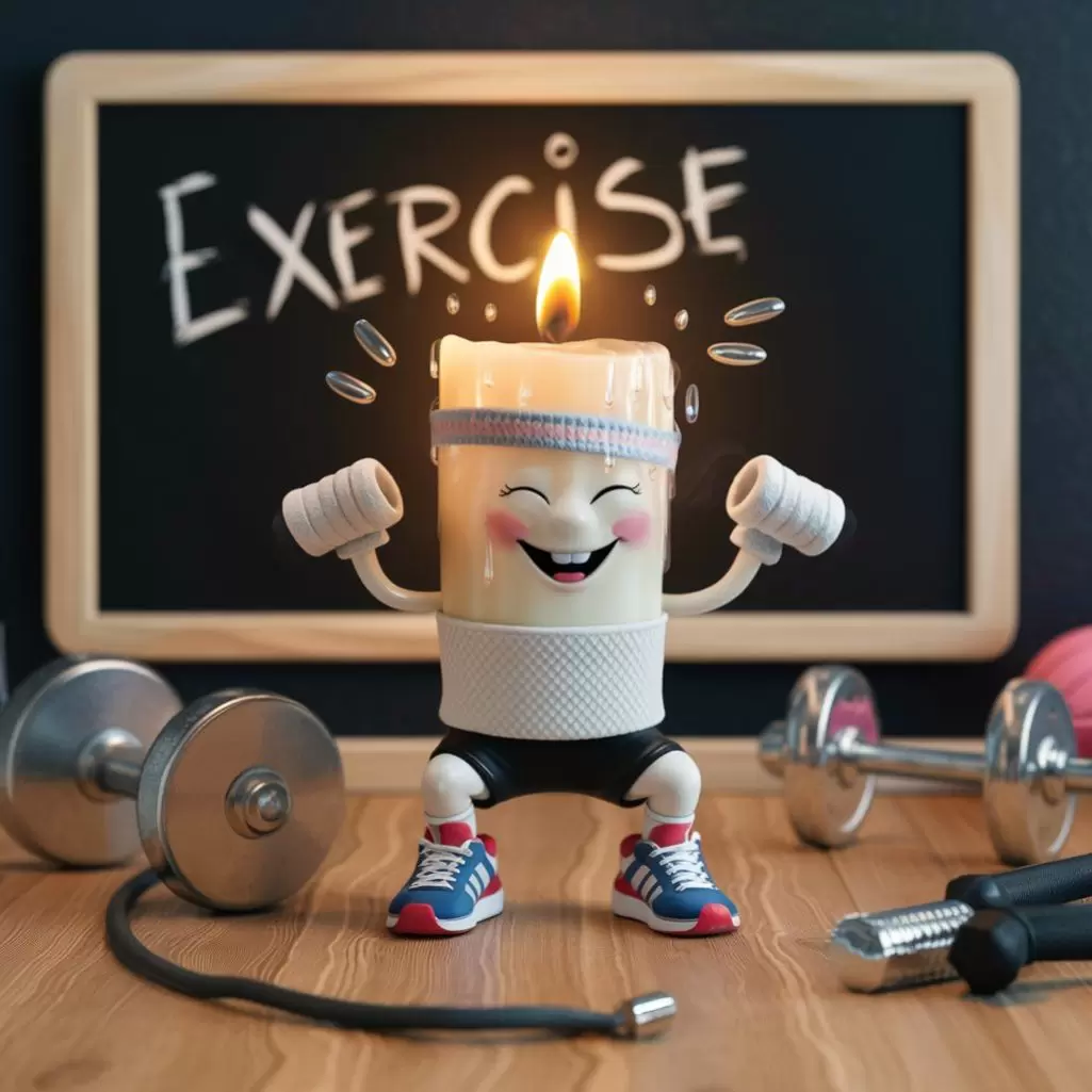 candle’s favorite exercise?