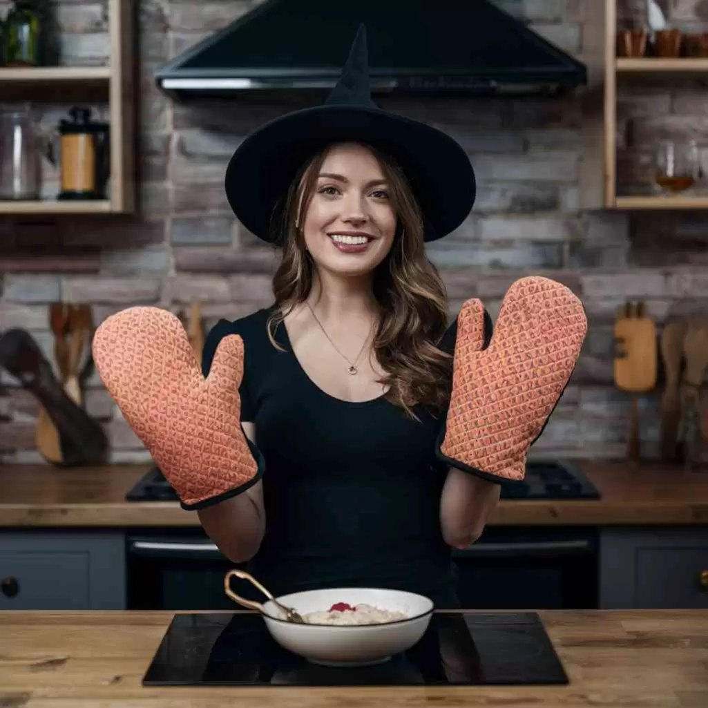 How do witches stay safe in the kitchen? They always use oven mitts!