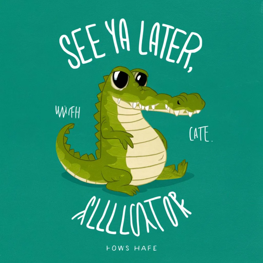 See Ya Later, Alligator: Witty Puns Galore!