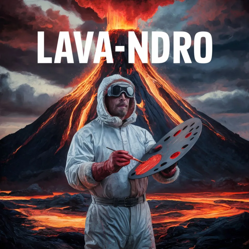 What do you call a volcanic artist? A lava-ndro.