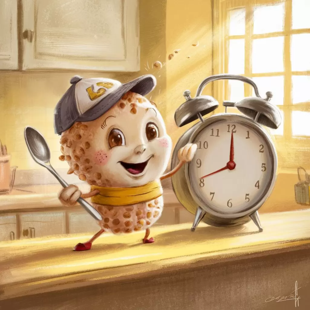 What’s a cereal’s favorite time of day? Breakfast time!