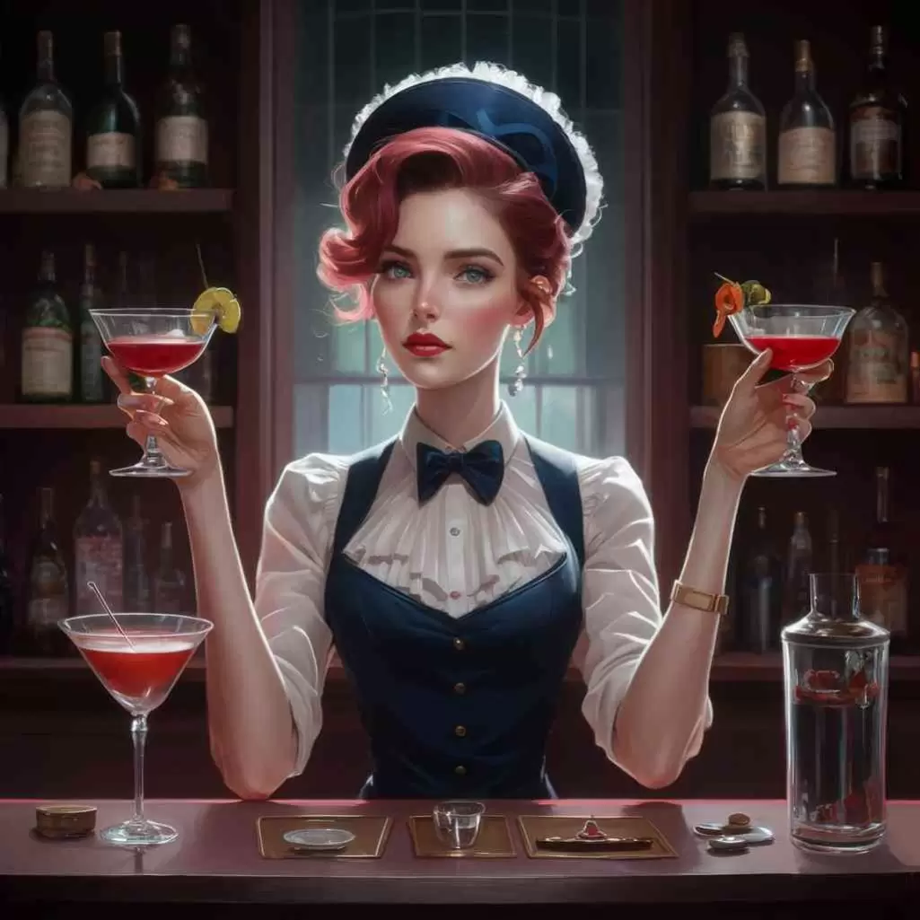 What's a cocktail waitress's favorite game