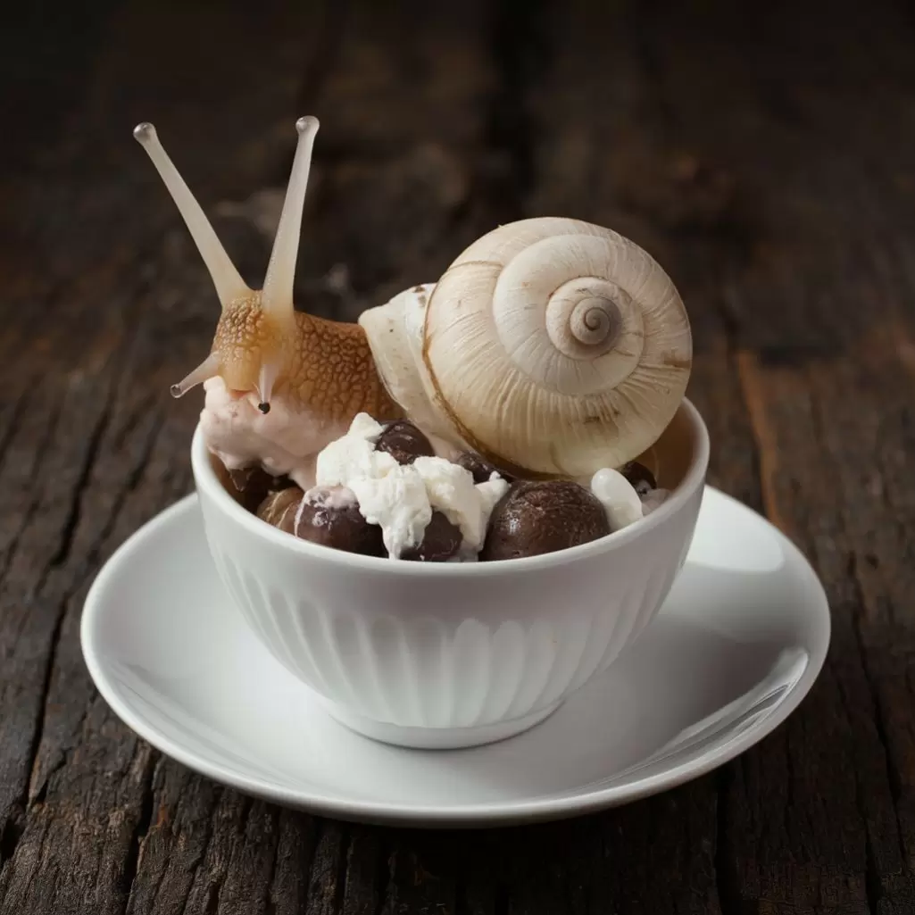 What's a snail's favorite dessert? Escargot ice cream!