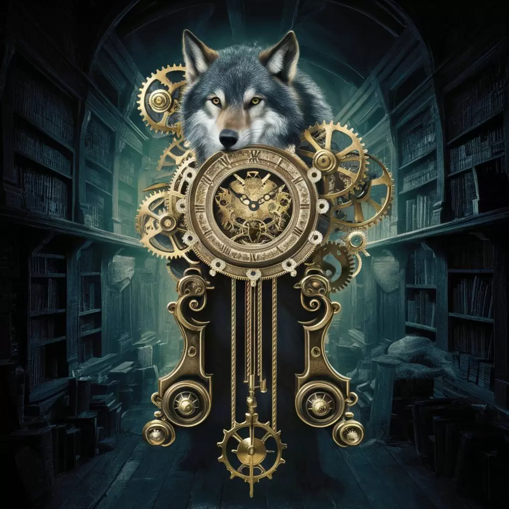  when you cross a wolf with a clock?