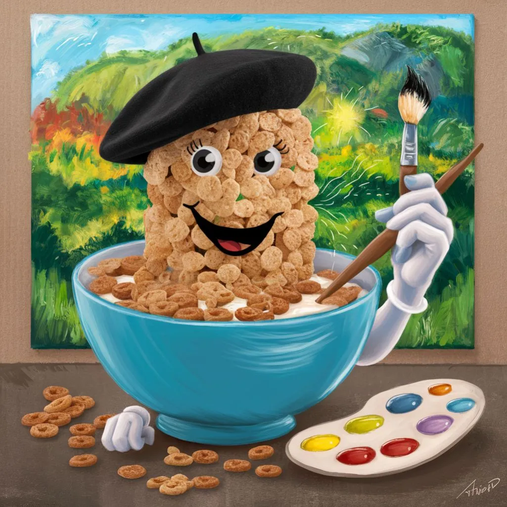 Why did the cereal become an artist? It loved to "draw"!