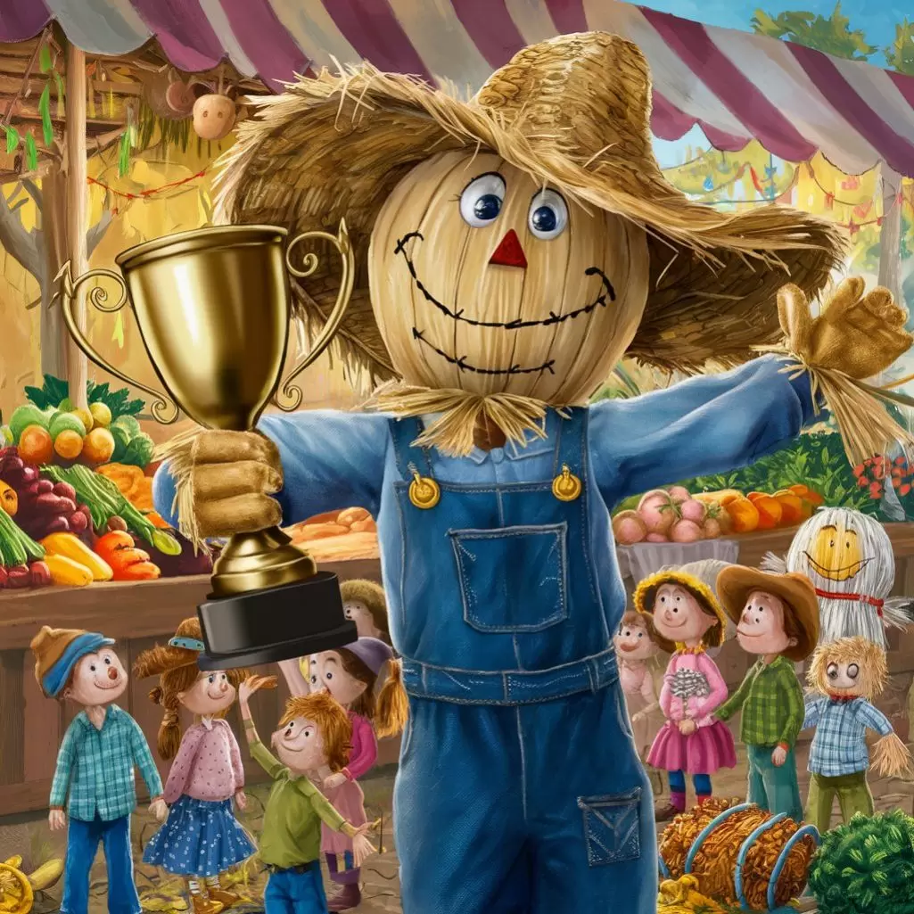 Why did the scarecrow win an award? 