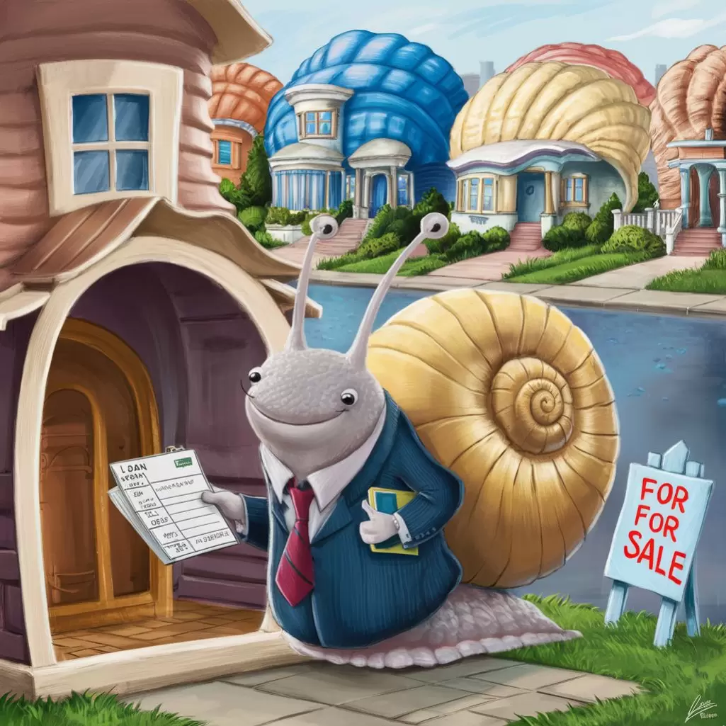 Why did the snail take out a loan? To buy a bigger shell!