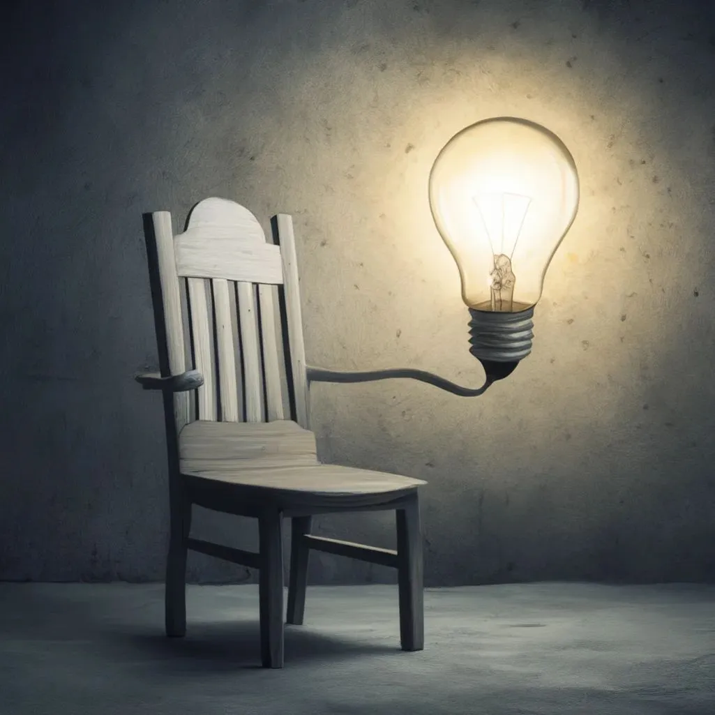 Why was the chair chosen to fix the lightbulb? It had a bright idea!