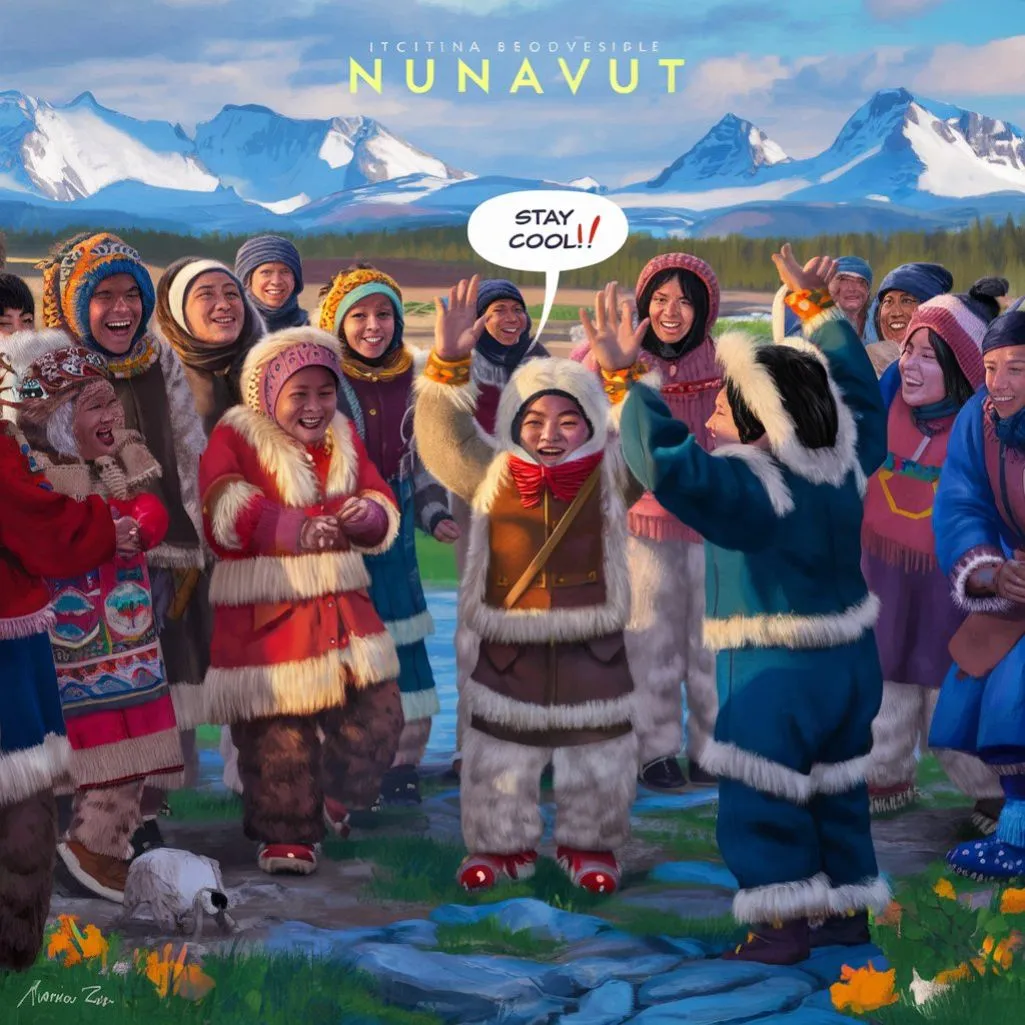 What’s a common saying in Nunavut? “Stay cool!”