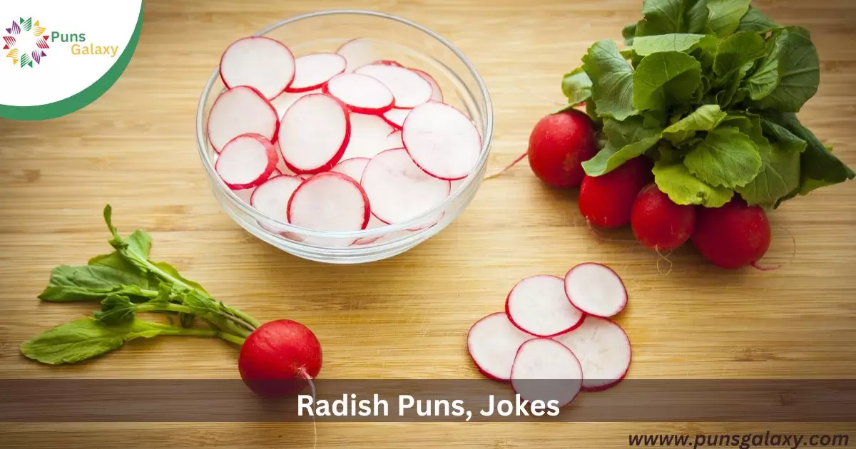 Radish Puns, Jokes