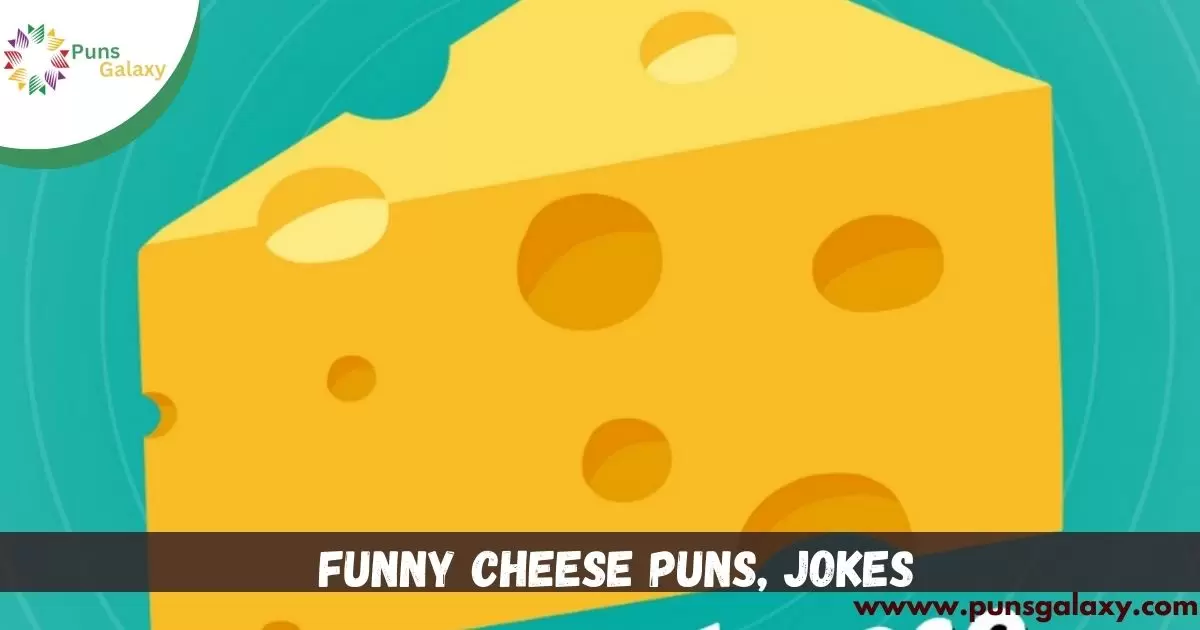 Funny Cheese Puns, Jokes
