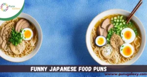 Funny Japanese Food Puns