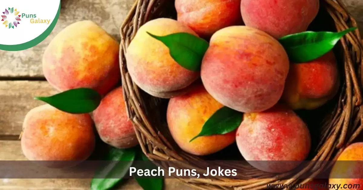 Peach Puns, Jokes