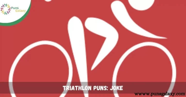 Triathlon Puns: Joke