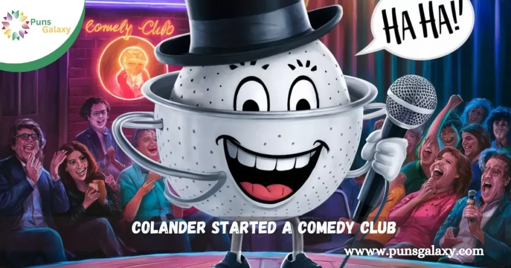 colander started a comedy club