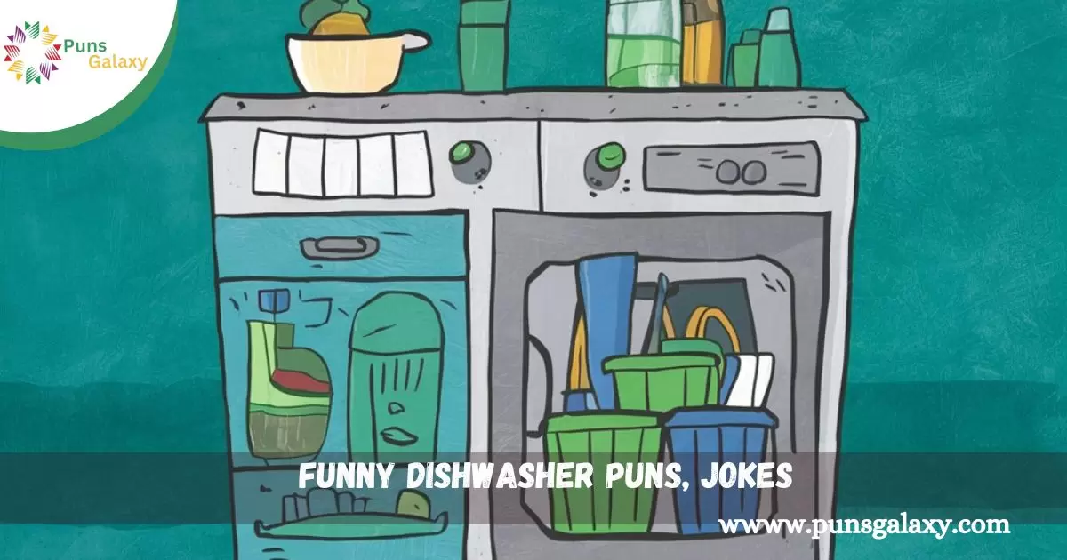 Funny Dishwasher Puns, Jokes