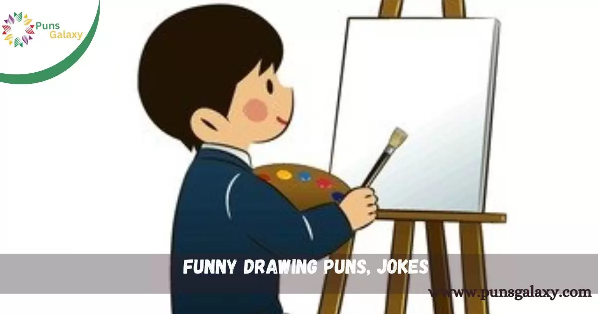 Funny Drawing Puns, Jokes