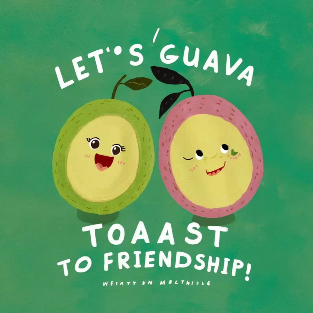 Let's guava toast to friendship!