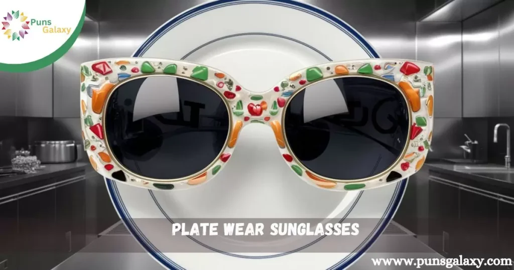  plate wear sunglasses
