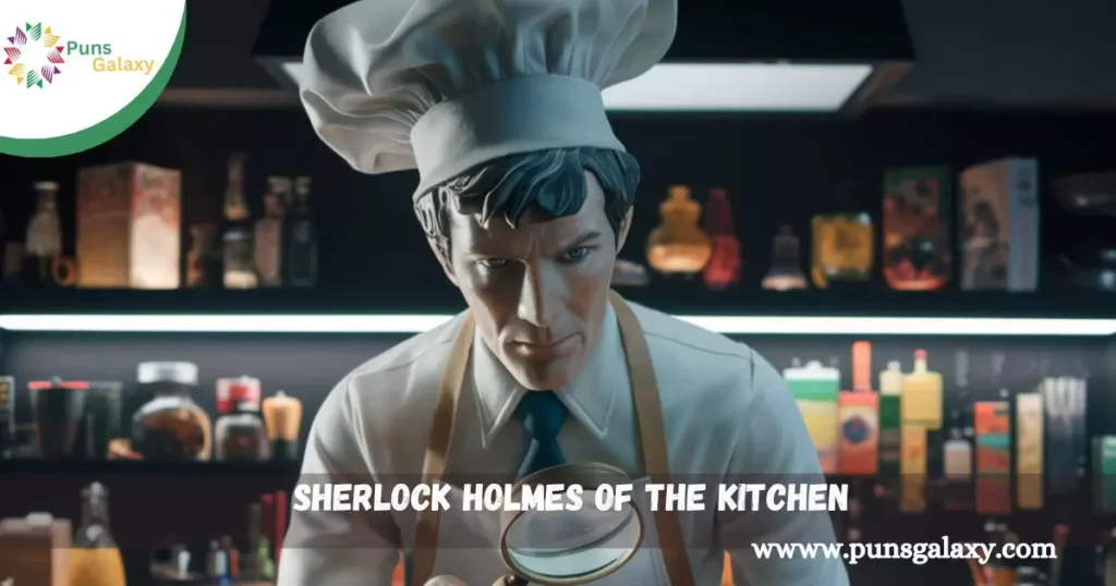Sherlock Holmes of the kitchen
