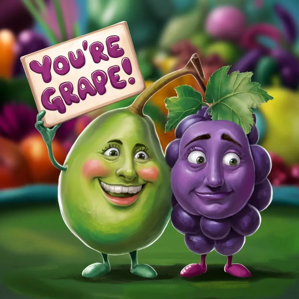 What did the guava say to the grape? "You're grape!"