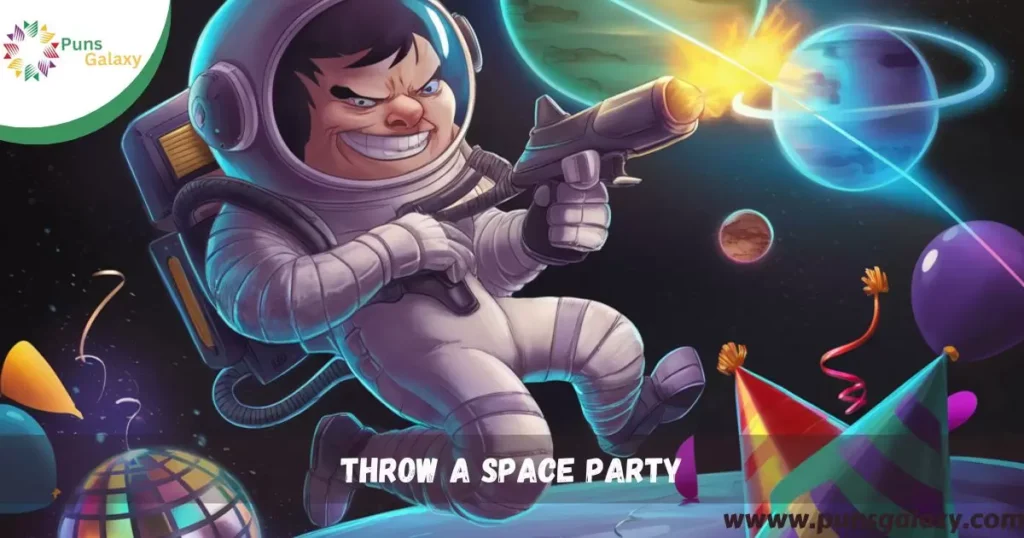 throw a space party
