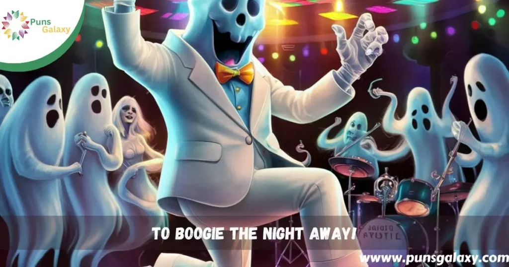 To boogie the night away