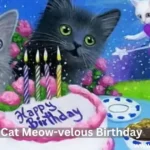 Cat Meow-velous Birthday