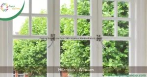 Hilarious Window Puns & Jokes