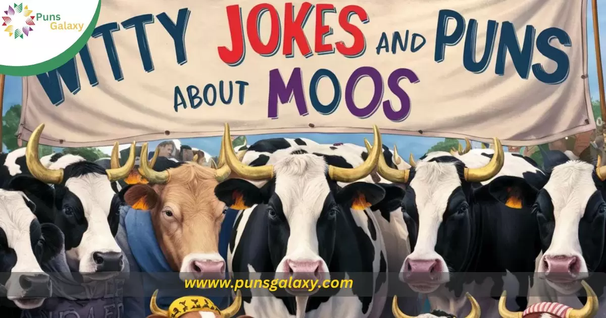 witty Jokes and Puns about Moos