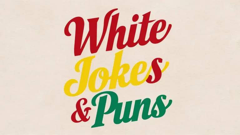 White Jokes and Puns