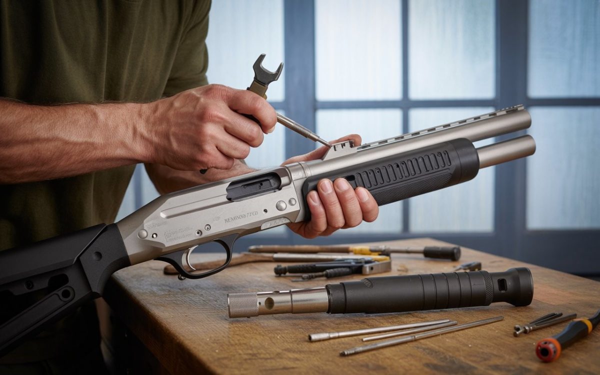 Installation Guide: Replacing the Factory Remington 870 Forend Step-by-Step